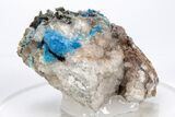 Vibrant Blue, Cyanotrichite Crystal Aggregates - China #218400-2